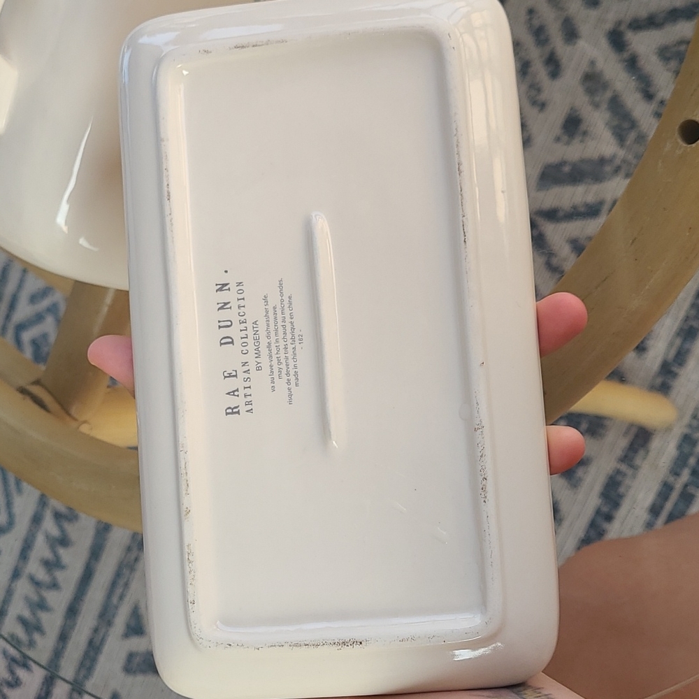 Rae Dunn "spread" butter dish - Picture 9 of 10